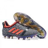 Adidas Glitch Skin 17 FG Soccer Shoes Orange Black Grey - studzsupply
