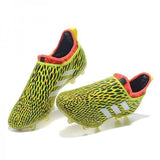 Adidas Glitch Skin 17 FG Soccer Shoes Fluorescent Green White Red - studzsupply