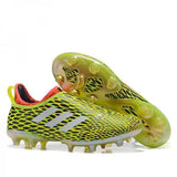 Adidas Glitch Skin 17 FG Soccer Shoes Fluorescent Green White Red - studzsupply