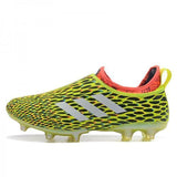 Adidas Glitch Skin 17 FG Soccer Shoes Fluorescent Green White Red - studzsupply
