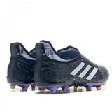 Adidas Glitch Skin 17 FG Soccer Shoes Core Black Solar Red White - studzsupply