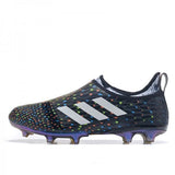 Adidas Glitch Skin 17 FG Soccer Shoes Core Black Solar Red White - studzsupply