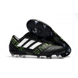 Adidas Nemeziz 17.1 FG Soccer Shoes Black White Yellow - studzsupply
