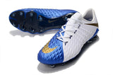 NIke Hypervenom Phantom III DF FG White Blue - studzsupply