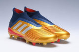 Adidas Predator 19.1 FG Orange Blue no Lace - studzsupply