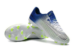 Nike Mercurial Vapor XI FG Soccer Cleats White Blue Green - studzsupply
