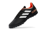 Adidas Predator Accelerator TF spike soccer shoes Black/White/Orange