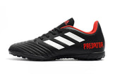 Adidas Predator Accelerator TF spike soccer shoes Black/White/Orange