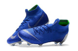NIKE Mercurial Superfly VI 360 Elite FG Blue Silver - studzsupply