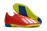 Adidas Predator Accelerator TF spike soccer shoes Red/White/Green