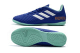 Adidas Predator IN Indoor Cleats Blue/White/Skyblue/Orange