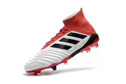 Adidas Predator FG Studded Football Shoes Red/White
