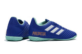Adidas Predator IN Indoor Cleats Blue/White/Skyblue/Orange