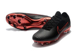Nike Mercurial Vapor Flyknit Ultra FG Soccer Cleats Black Wine Red - studzsupply