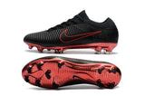 Nike Mercurial Vapor Flyknit Ultra FG Soccer Cleats Black Wine Red - studzsupply