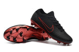 Nike Mercurial Vapor Flyknit Ultra FG Soccer Cleats Black Wine Red - studzsupply