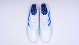 Adidas Predator 19.1 FG White Blue - studzsupply