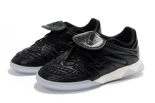 Adidas Predator Accelerator In Flat Football Shoes Black/White
