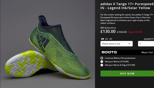 Adidas Tango IC Flat Soccer Shoes Green/White/Yellow