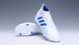 Adidas Predator 19.1 FG White Blue - studzsupply