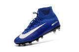 Nike Mercurial Superfly V AG Soccer Cleats Blue White - studzsupply