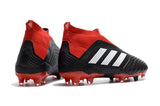 Adidas Predator 18+ FG Soccer Cleats Solar Red Core Black White - studzsupply