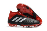 Adidas Predator 18+ FG Soccer Cleats Solar Red Core Black White - studzsupply