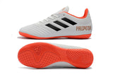 Adidas Predator IN Indoor Cleats  Gray/Orange/Black