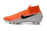 NIKE Mercurial Superfly VI 360 Elite FG Silver Orange - studzsupply