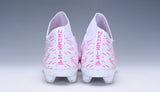 Adidas Nemeziz 18+ FG White Pink no Lace - studzsupply