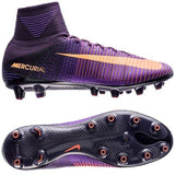 Nike Mercurial Superfly V AG Soccer Cleats Purple Bright Citrus - studzsupply