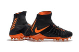 Nike Hypervenom Phantom III DF FG Soccer Cleats Black Orange - studzsupply