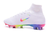 Nike Mercurial Superfly V FG Soccer Cleats True White Colourful - studzsupply