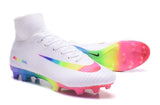Nike Mercurial Superfly V FG Soccer Cleats True White Colourful - studzsupply