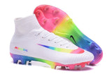 Nike Mercurial Superfly V FG Soccer Cleats True White Colourful - studzsupply