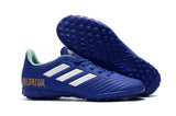 Adidas Predator Accelerator TF spike soccer shoes Blue/White