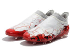 Adidas X 17+ Purechaos FG Soccer Cleats White Solar Red - studzsupply