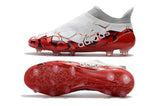 Adidas X 17+ Purechaos FG Soccer Cleats White Solar Red - studzsupply