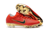 Nike Mercurial Vapor Flyknit Ultra FG Soccer Cleats Red Golden - studzsupply