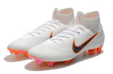 NIKE Mercurial Superfly VI 360 Elite FG White Orange - studzsupply