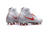 Nike Magista Obra II FG Silver Red - studzsupply