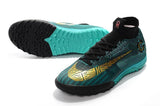 Nike Mercurial SuperflyX VI Elite CR7 Turf Soccer Cleats Clear Jade - studzsupply