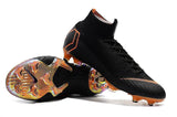 Nike Mercurial Superfly VI 360 Elite FG Soccer Cleats Black Orange - studzsupply