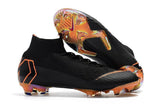 Nike Mercurial Superfly VI 360 Elite FG Soccer Cleats Black Orange - studzsupply