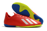 Adidas Predator Tango IN flat soccer shoes Red/White/Green/Blue