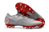 NIKE Mercurial Superfly VI 360 Elite AG High Low Silver Red - studzsupply