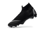 NIKE Mercurial Superfly VI 360 Elite FG Black White - studzsupply