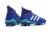 Adidas Predator 18.1 FG Soccer Cleats Purple Blue White turquoise - studzsupply