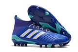 Adidas Predator 18.1 FG Soccer Cleats Purple Blue White turquoise - studzsupply
