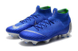 NIKE Mercurial Superfly VI 360 Elite FG Blue Silver - studzsupply